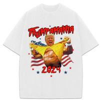 Donald Trump Trumpster Hogan President 2024 Victory Custom Graphic T-Shirt XXXXL