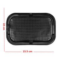 Car Phone Holder Silione Anti-skid Multifunction Phone Stand Mat for Dashboard Multi-purpose Car Storage Holder for Smartphones GPS Devices Glasses Li