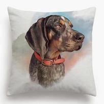 Džeko Raselo terjeras Lėkūnas Šuo Dachshund Pagalvės užvalkalas Šuns Meilė Namų Dekoratyvinis Mėtomas Pagalvės Užvalkalas Sofai Peach skin 18*18(CM)-1Pcs