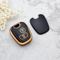 Skirtas Peugeot 106 107 206 207 306 307 406 407 Citroen C1 C2 C3 C4 C5 XSARA Picasso TPU nuotolinio automobilio rakto korpusas fob rakto dėklo dangtelis juoda