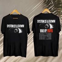 2025 System Of A Down Tour Fan Shirt M