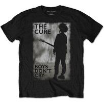 Official The Cure T Shirt Boy's Don't Cry Black Mens Classic Rock Band Tee Boys M