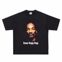 Snoop Dogg Dogg Spausdinta Marškinėliai Aukštosios Gatvės HipHop'o Trumpomis Rankovėmis Medvilninė Grafinė Marškinėliai Aukštos Kokybės Įkvėpta Y2K XL brown