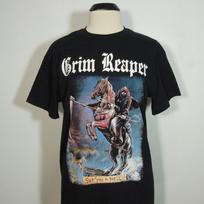 GRIM REAPER See You In Hell S SMALL T-Shirt Black Band Logo Unisex T-Shirt XXL