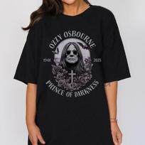 Ozzy Osbourne RIP Shirt Rest In Power Ozzy Shirt Prince of Darkness Shirt Unisex T-Shirt - Men's Summer Cotton Graphic Tee S įvairiaspalvis