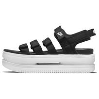 Nike Icon Classic Sandalas Juodas Baltas Moteriški Kedai DH0223-001 39