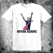 Bryan Adams Classic Rock Band Cotton White All Size T Shirt For Men CM123 XXXXL