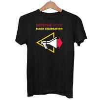 Depeche Mode Band Black Celebration Cotton Black T Shirt Full Size Shirt JU278 XL