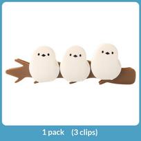 Cute Bird Magnetic Sealing Clip for Food Plastic Bags, Freshness Preservation Clip, Milk Powder Sealing Strip Snack Sealing Clip balta