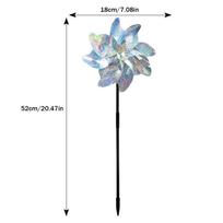 10PC/5PC Windmill Bird Repellent Decoration Bird-Scaring Wind Spinner Children Kids Easy Installation Garden Orchard Protection