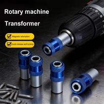 10mm To 1/4 Inch Hex Adapter 6.35mm Quick Release Drill Bit Chuck Converter Long-Lasting Portable Screwdriver Extension Tool China Mainland