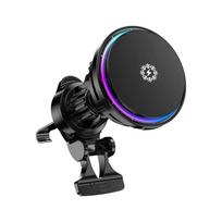 Cooling Magnetic Car Wireless Charger Car Phone Holder Mount Fast Charging for iPhone 15 14 13 12 Pro Max Mini Magnet Chargers