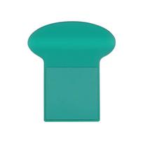 Plastic Portable Self Adhesive Handle Toilet Seat Lifter Lifting Device Toilet Lid Raise green
