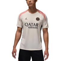 Jordan PSG Dri FIT futbolo marškinėliai vyriški Šviesiai dramblio kaulo/Rūdìškai rožiniai/Juodi FQ2612-111 XXL gray