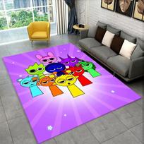 Music Sprunki Incredibox Game Non-Slip Area Rug for Living Room,Bedroom,Playroom,Soft Carpet Floor Mat Home Decor Rug Kids Room 40x60cm