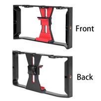 Handheld stabilizer rotating gimbal holder, mobile phone microphone holder, fill light, live streaming mobile phone frame juoda