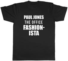Personalised The Office Fashionista Mens Unisex T-Shirt Tee M