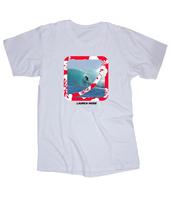 Launch Mode Hibiscus Hawaii Surfing Surf Surfboard Ride Air white T-shirt Tops Tees Unisex XL