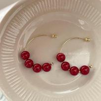 Korean Geometric Pearl Ear Cuff: Elegant, High-End Autumn/Winter Earrings for Women