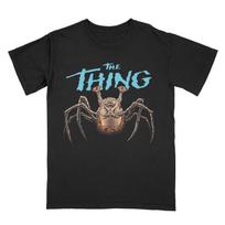 The Thing Movie T Shirt, Retro 1982 Horror Sci Fi Film Graphic Tee Memorabilia XXXL