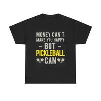 Men's and Women's T-shirts Pickle Ball Buys Happiness Graphic XS