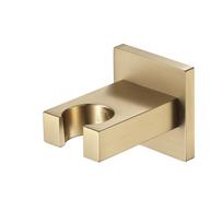 Šlifuoto aukso dušo laikiklis Sieninis dušo galvutės laikiklio laikiklis Brass beige