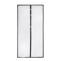 Magnetinis tinklelis nuo uodų langui, durų užuolaida, tinklelis nuo vabzdžių, tinklelis nuo uodų, užuolaidos, nematomas tinklelis, apsauginiai uždengimai, namai 80x210cm juoda