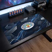 Manchester City Printed Large Mouse Pad, Non Slip Soft Rubber Gaming Desk Mat for Office Laptop Computer Decor 30cmx60cm（11.8x23.6inch）