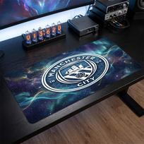 Manchester City Printed Large Mouse Pad, Non Slip Soft Rubber Gaming Desk Mat for Office Laptop Computer Decor 30cmx60cm（11.8x23.6inch）