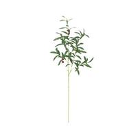 With Olive Fruit Artificial Olive Leaf Handmade Fake Olive Tree Branches  Bedroom 95cm-With Fruit