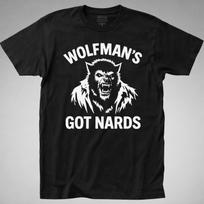 WOLFMAN'S GOT NARDS T-Shirt monster squad funny 80s movie dracula frankenstein XXL