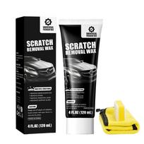 Scratch Remover for Vehicles 120ml Auto Restorer Paste Scratch Removal for Detailing Maintenance Restoration Exterior Protection black