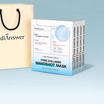 Medianswer Pore Collagen Nano Shot Gel Mask 5 Sheets x 4 Boxes (20 Sheets)