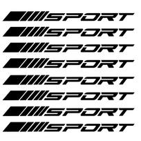 Automobilio Rato Stebulė SPORT Sportiniai Lipdukai Madingi Padangų Ratlankiai Išorės Lipdukas Apdaila Automobilio Rato Stebulė Sportinis Lipdukas