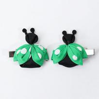2pcs/set Red Ladybug Hair Clips for Girls Handmade Lovely Animal Hairpins Children DIY Barrettes Kids Kawaii Hair Accessories