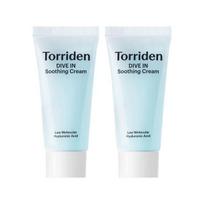 Torriden - DIVE-IN Low Molecular Hyaluronic Acid Soothing Cream Mini Bundle Set 2 pcs