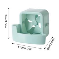 Fan Mist Cooling Adapter Portable Fan Refrigeration Accessories Quick Cooling Floor Fan Household Cooling Adapter Fan Accessorie mėlyna