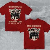 NEW Avatar Don't Go In The Forest 2026 Cotton Red T Shirt UR967 S