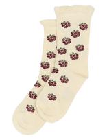 Minipop - Minipop® Bamboo Frill Socks - Kojinės - Kreminė spalva