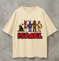 FNAF Israel Shirt - Ironic Five Nights at Freddy's Bootleg Tee 4XL