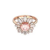 Swarovski Sunshine Rožinio aukso atspalvio Rodžiu padengtas žiedas Moteriškas 5642971 auksas