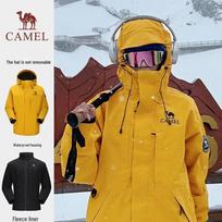CAMEL Unisex 3-in-1 Waterproof Jacket - Model 734CAEO615 S