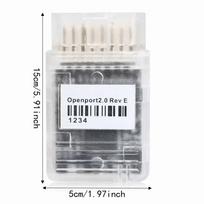 USB Interface OBD2 Scanner Full Chip Open Port 2.0 Openport ECU Flash Tool  ECU Flash connection