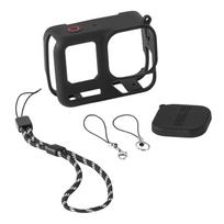 For Insta360 Ace Pro 2 Silicone Protective Case Cover Drop-proof Body Silicone Case Sleeve Lens Cap Camera Accessories