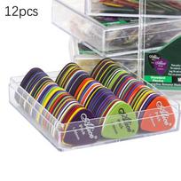 12/20/50Pcs Guitar Pick Electric Guitar Pick Acoustic Music Picks Plectrum Instrument Accessories Mixed Thickness Guitar Pick 12PCS