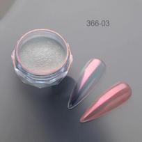 White Pearl Nail Powder Aurora Mirror Nail Art Powder Pigment Fairy Pink Effect Rubbing Glitter Dust Nail Art Decoration