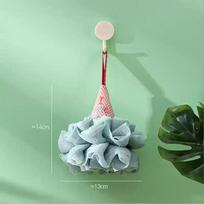 Cute ice cream bath ball, men's and women's bath flower scrubbing bath universal bath tool, high-end and non dispersing