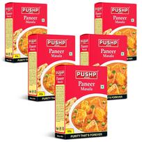 Pushp Brand Paneer Masala Premium Indian Spice Blend For Authentic Curry Recipes Flavorful Kitchen Essential 100g Pack of 5