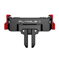 Magnetic Quick Release Adapter for DJI OSMO Action 6/Nano 360° Rotating Base Mount Extension Accessory with Dual Claw &1/4 Screw juoda