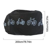 Bike Cover Weatherproof Dustproof UV Protection Cycle Tarp Bicycle Rain Cover for Mountain Road Electric Cycles Cruiser Scooter juoda